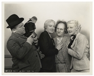 10" x 8" Glossy Photo From the 1936 Three Stooges Film "A Pain in the Pullman" -- Near Fine Condition